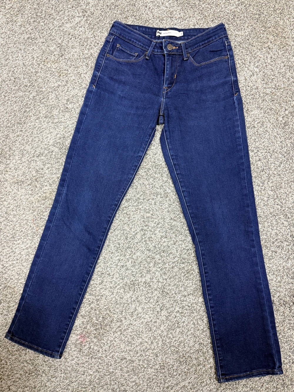 Levi's Skinny Jeans in Deep Indigo Blue
